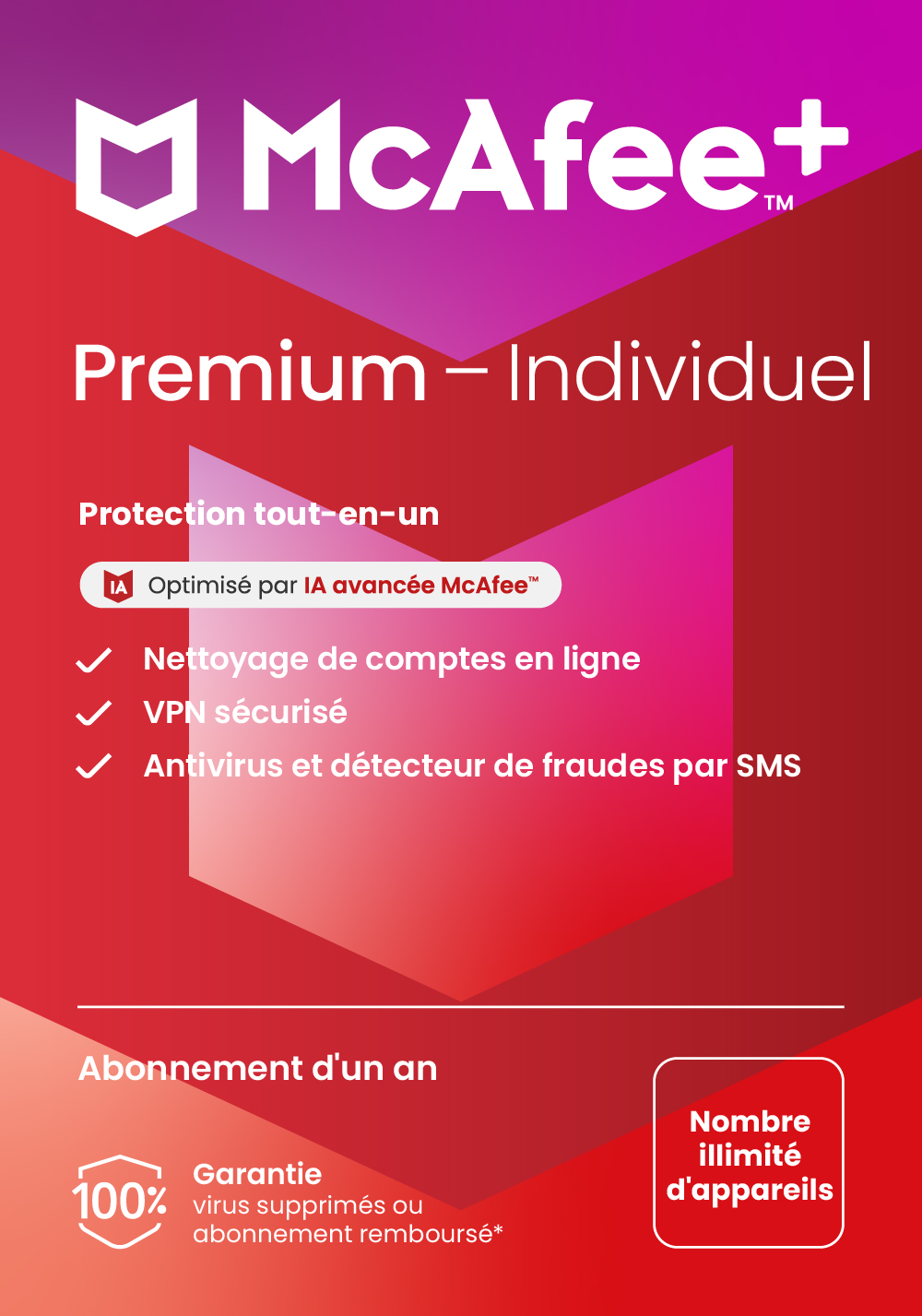 MCAFEE PREMIUM INDIVIDUEL ILLIMITE